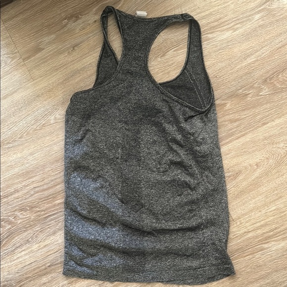 Gray Racerback Tank Top - Picture 3 of 3